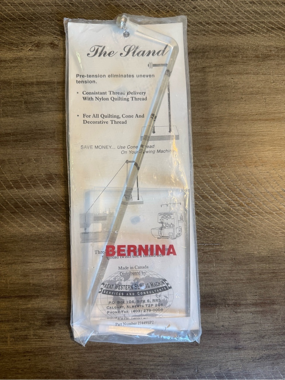 Bernina Thread Stand Accessory - The Stand